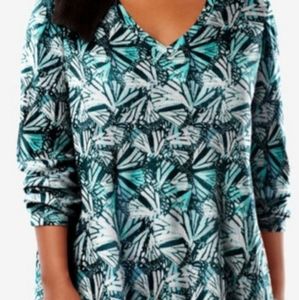 V Neck thermal tunic